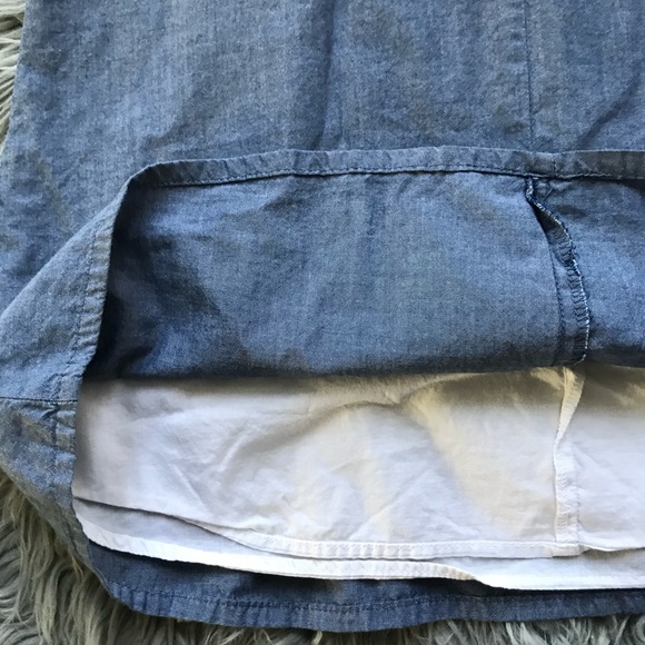 Cat & Jack Kids Denim Shoulder Dress - Picture 6 of 6